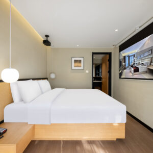 Economy Small Double Room with One King Bed (No Window ) B