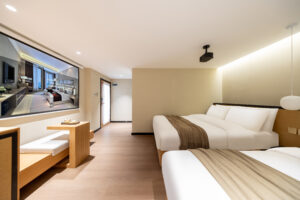 Projection Family Triple Room With One Double Bed and One Single Bed