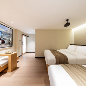 Projection Family Triple Room With One Double Bed and One Single Bed